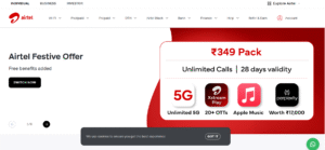 Airtel Recharge Plans In Hindi