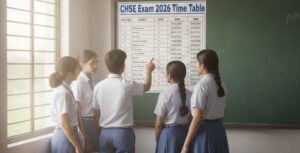 CHSE Exam 2026 Time Table
