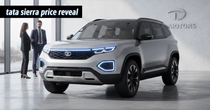 tata sierra price reveal