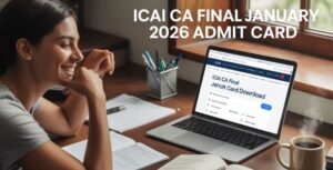 ICAI CA Final January 2026 Admit Card