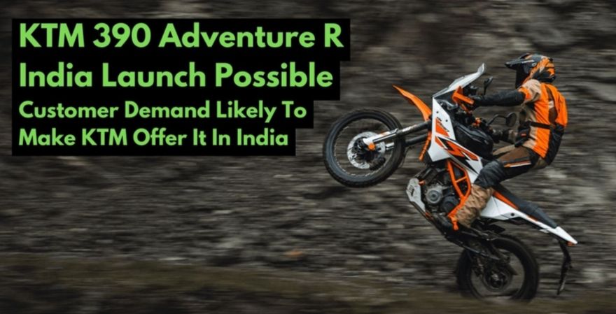 KTM 390 Adventure R India Launch
