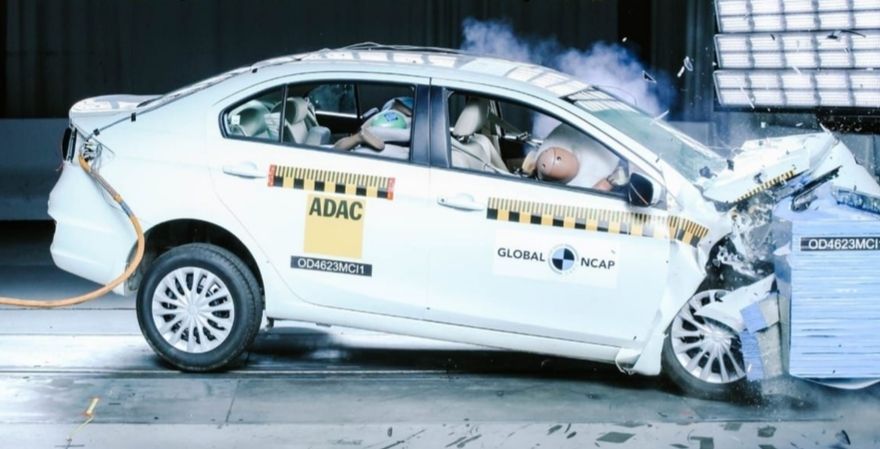 Maruti Ciaz Safety Rating