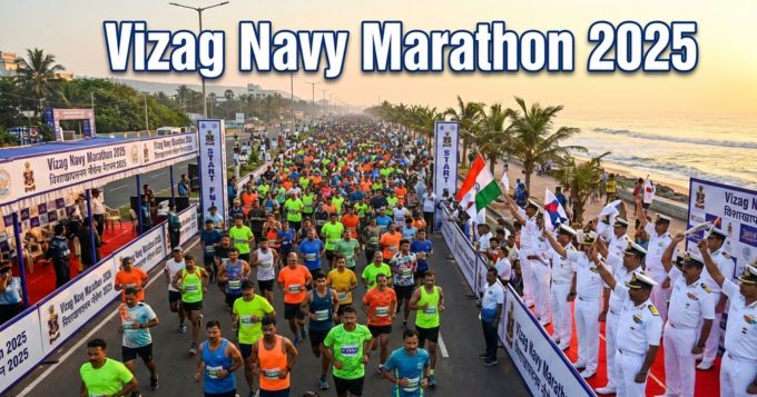 Vizag Navy Marathon 2025