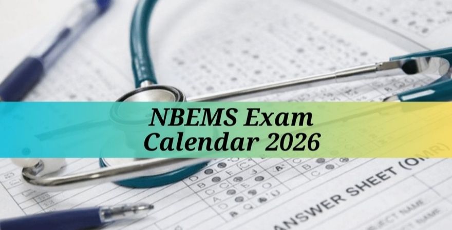 NBEMS Exam Calendar 2026