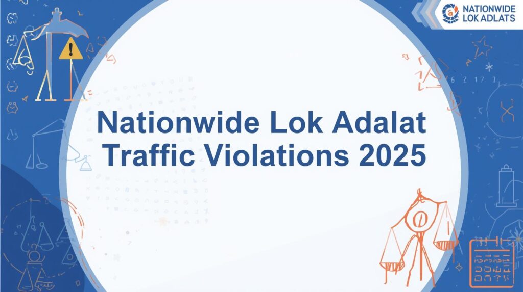 Nationwide Lok Adalat Traffic Violations 2025