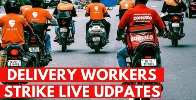 Swiggy Zomato Workers Strike