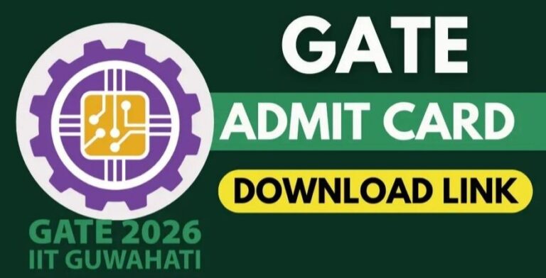 GATE 2026 Admit Card