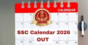SSC Calendar 2026