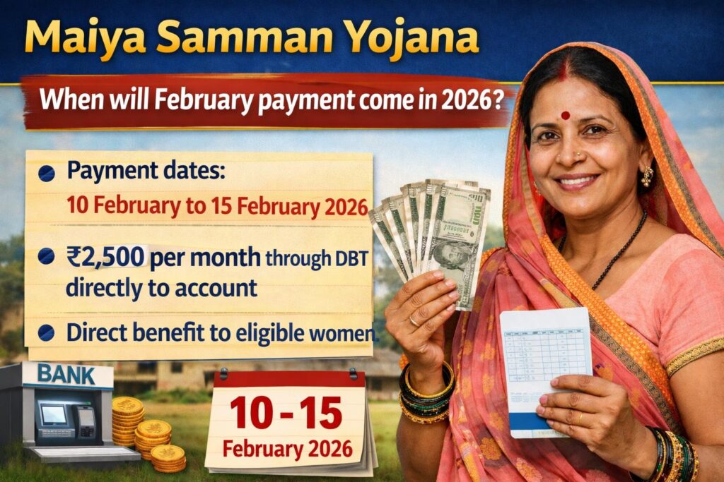 Maiya Samman Yojana 17th 18th Installment