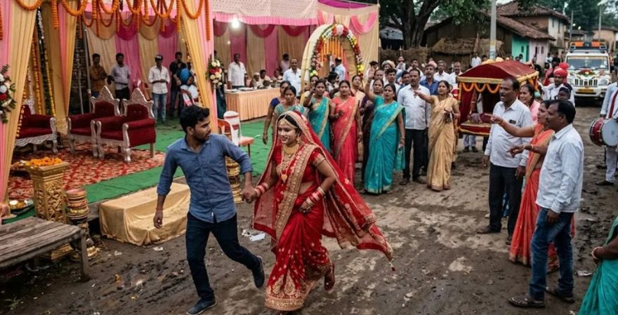 फेरे से पहले दुल्हन प्रेमी संग फरार