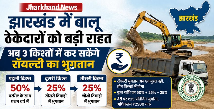 बालू का ठेका लेने की प्रोसेस होगी आसान।