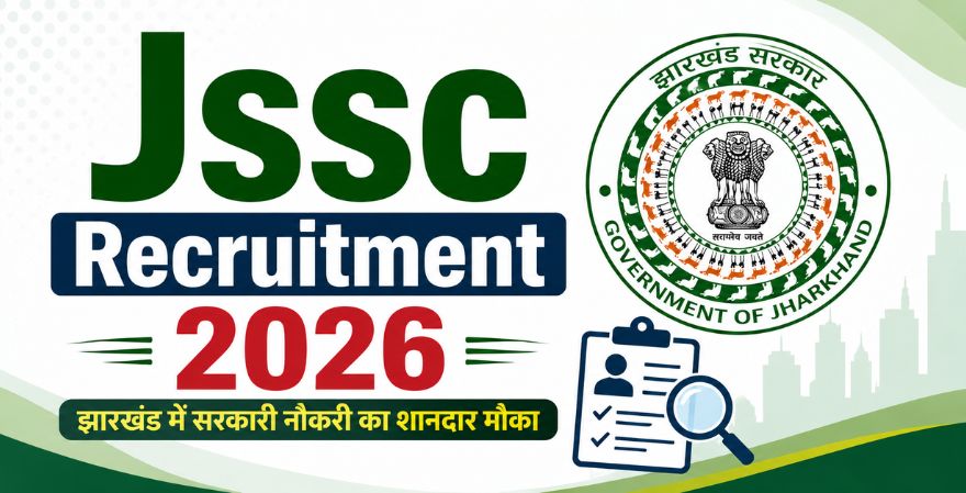 Jssc Recruitment 2026