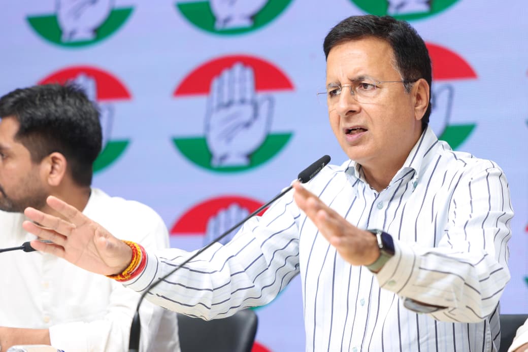 Randeep Singh Surajewala का केंद्र सरकार पर हमला