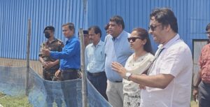 मंत्री Shilpi Neha Tirkey ने रांची के रातू स्थित आधुनिक मत्स्य परियोजना का निरीक्षण किया।