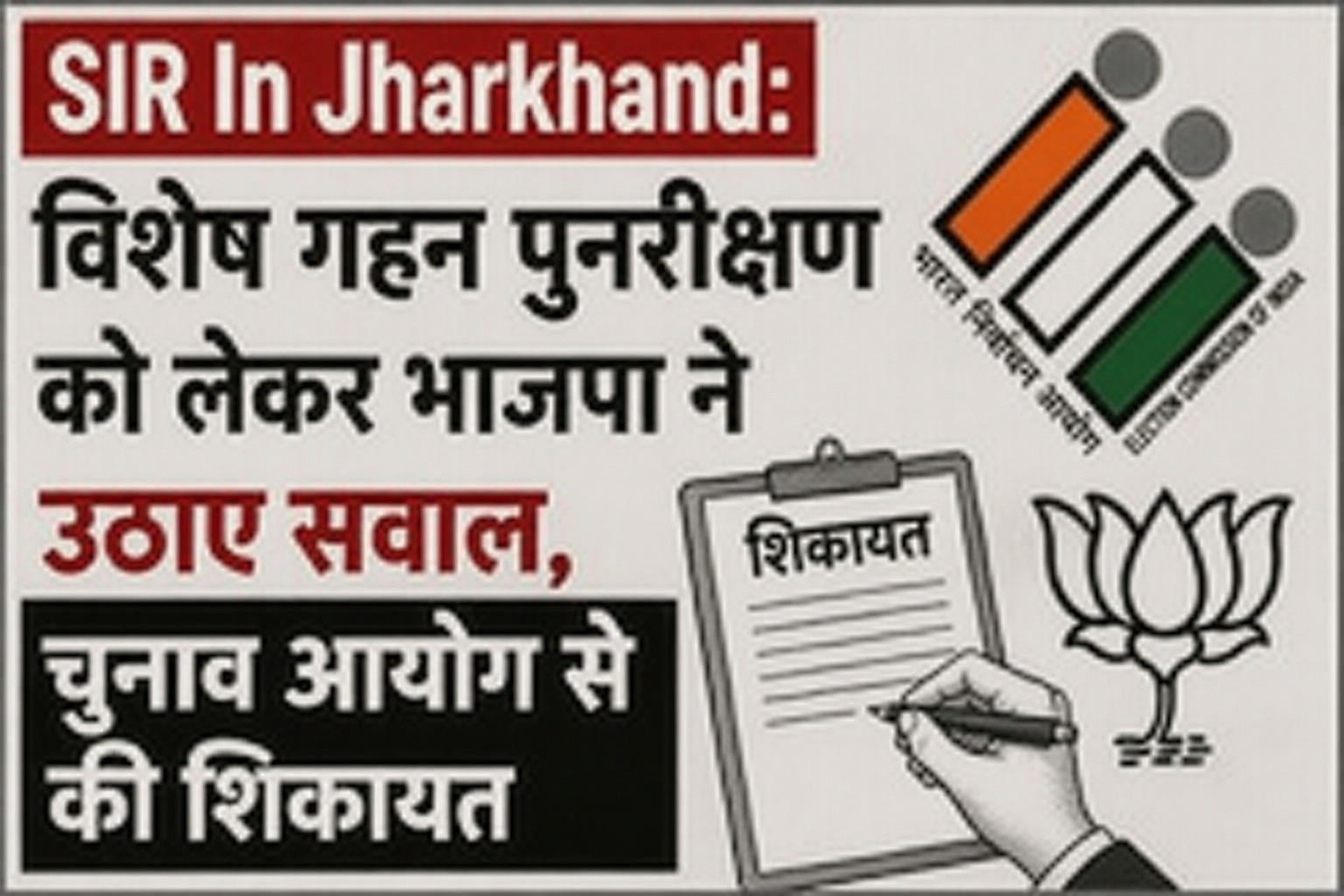 SIR In Jharkhand: