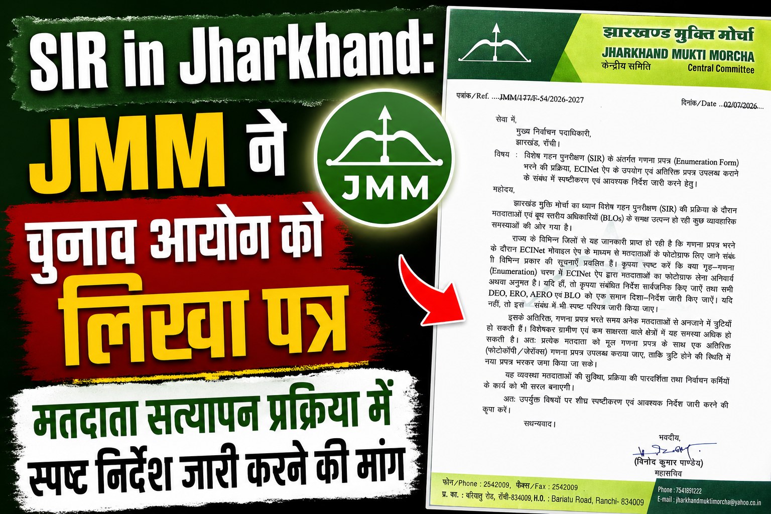 SIR In Jharkhand