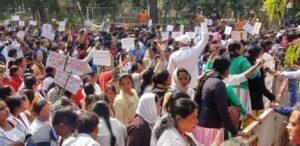 Jharkhand Health Workers Protest