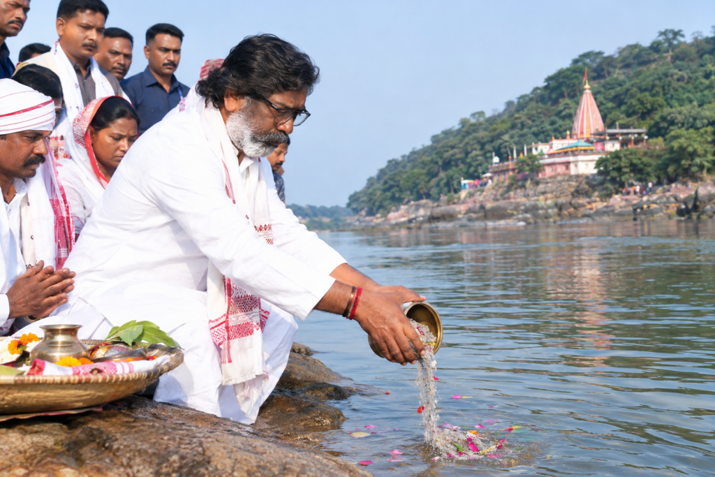Solemn Riverside Offering Ceremony