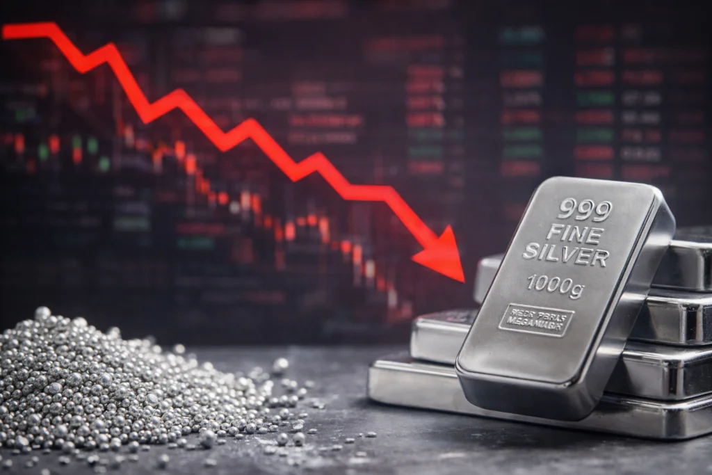Silver Today Price Crash