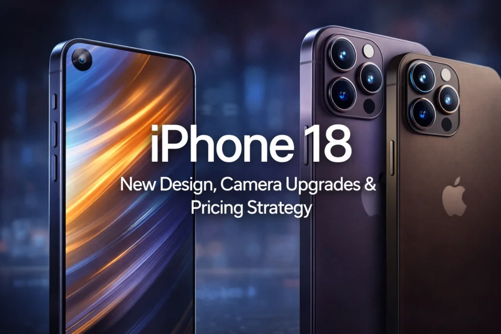 iPhone 18, नए डिजाइन, दमदार कैमरा अपग्रेड