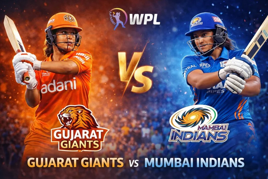 Gujarat Giants vs Mumbai Indians